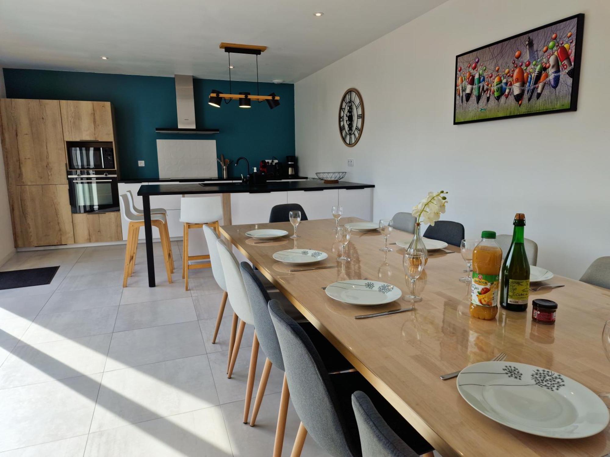 300m De La Mer, Moderne Spacieuse 6-12 Pers A Trevignon Holiday home Tregunc