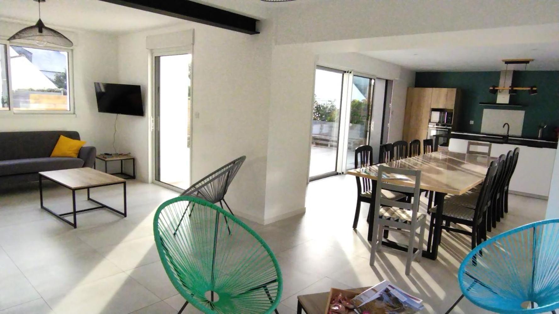 Holiday home 300m De La Mer, Moderne Spacieuse 6-12 Pers A Trevignon Tregunc